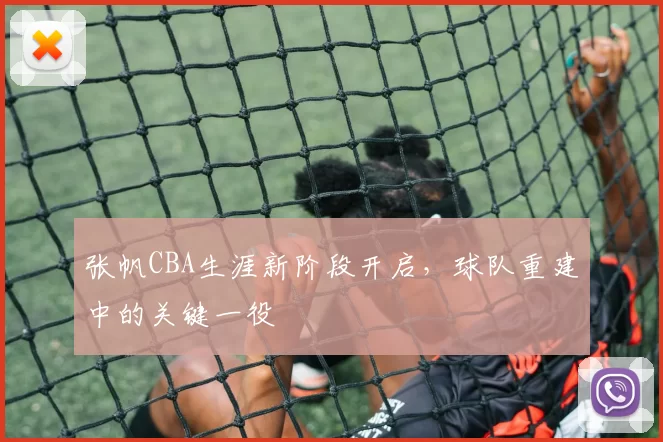 张帆CBA生涯新阶段开启,球队重建中的关键一役